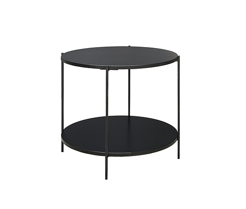 BLACK END TABLE