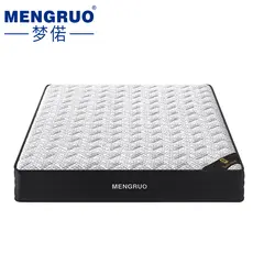 Cheap price comfortable full size king size box compress packing hybrid spring mattress manufacturer in china