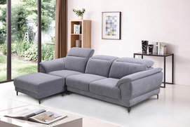 Model 1905 stationary sofa with ottoman