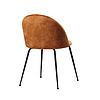 Orange Velvet Dining Chair--FYC192