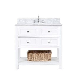 American Modern Style 30 inch Solid Wood Bathroom Vanity