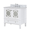 American Modern Style 36 inch Solid Wood Bathroom Vanity