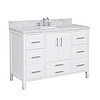 American Modern Style 48 inch Solid Wood Bathroom Vanity