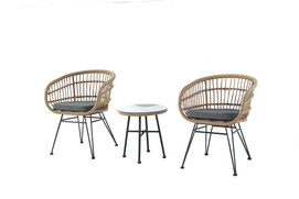 rattan chairs and table sets