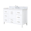 American Modern Style 48 inch Solid Wood Bathroom Vanity