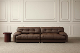 MIRA 3 SEATER GENUINE LEATHER SOFA