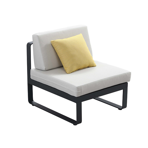 Higold mordern Sectional Sofa Set for 8-10 people,Aluminum Frame