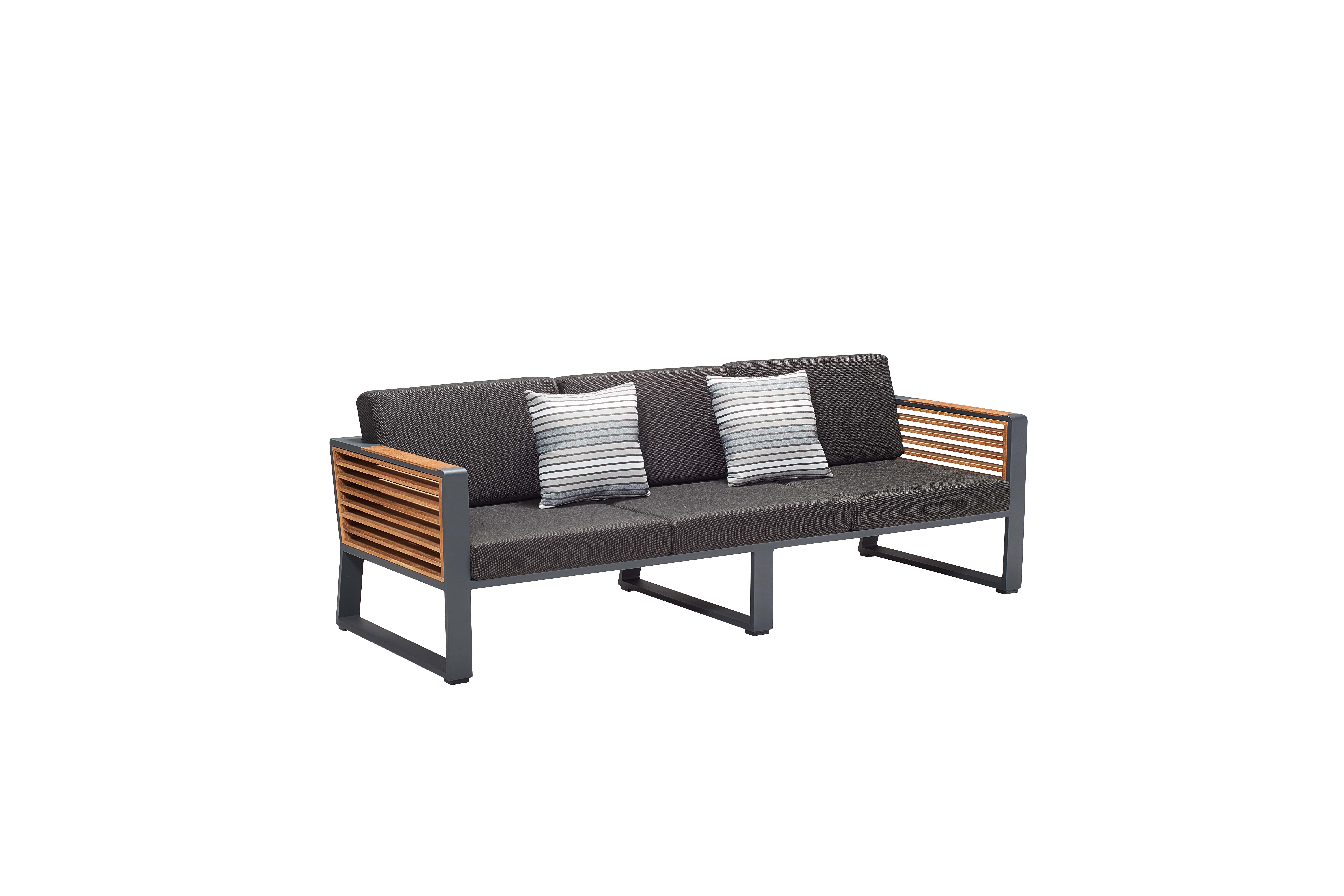 High-End Outdoor Sofa Set New York Patio Garden Furniture Modern Luxury Hotel