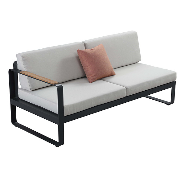 Higold mordern Sectional Sofa Set for 8-10 people,Aluminum Frame