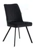 2022 new furniture arrival metal steel dining chair with velvet fabric,High back Dining Chairs RDC520