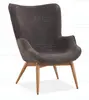Free Sample Leisure Living Room Lying Inclined,Rocking Chair , transfer print metal leg chairs ,R01 Lounge Chairs