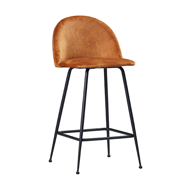 Low Bar Stool With Back-FYC201