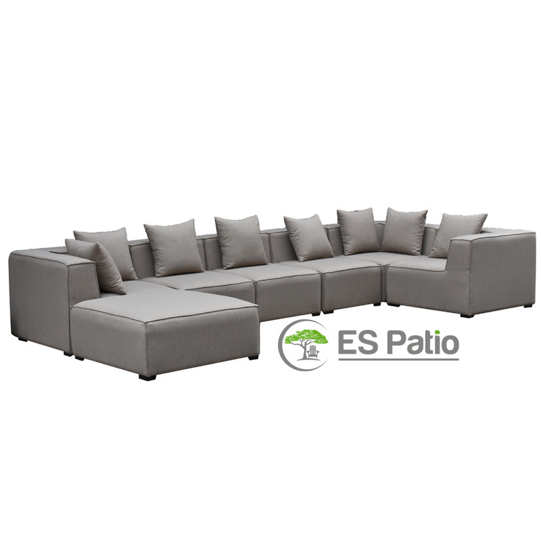 Modular outdoor sofa