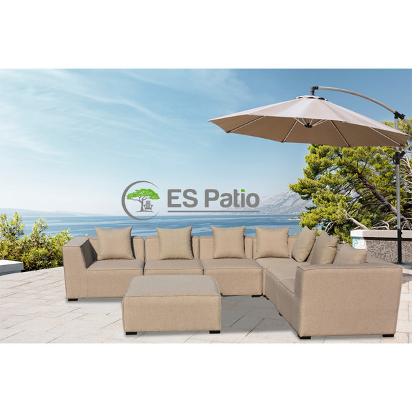Modular outdoor sofa