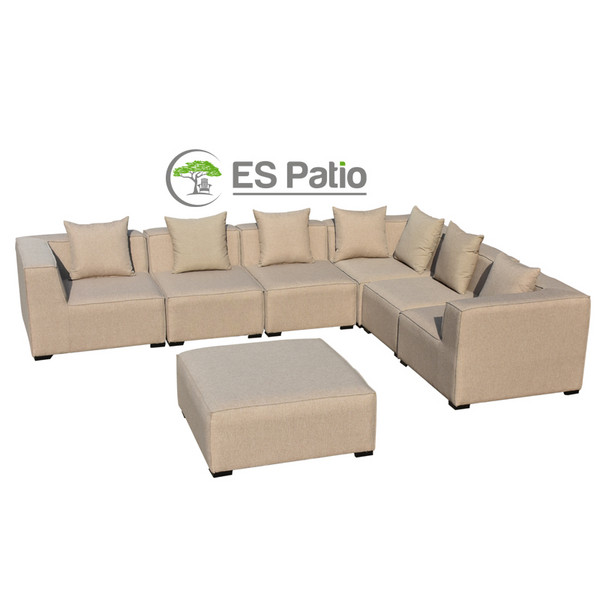 Modular outdoor sofa