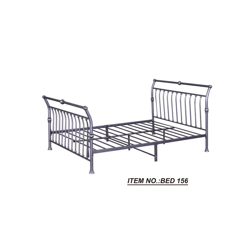 Single Queen Metal Bed Frame