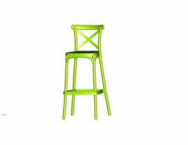 【New】 Hot sale  plastic bar stool