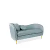 1/4 Simple style small size velvet leather sofas on sale