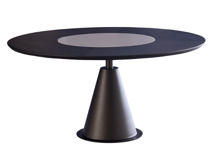 Factory wholesale modern wooden round stylish dining table for home  YT-04