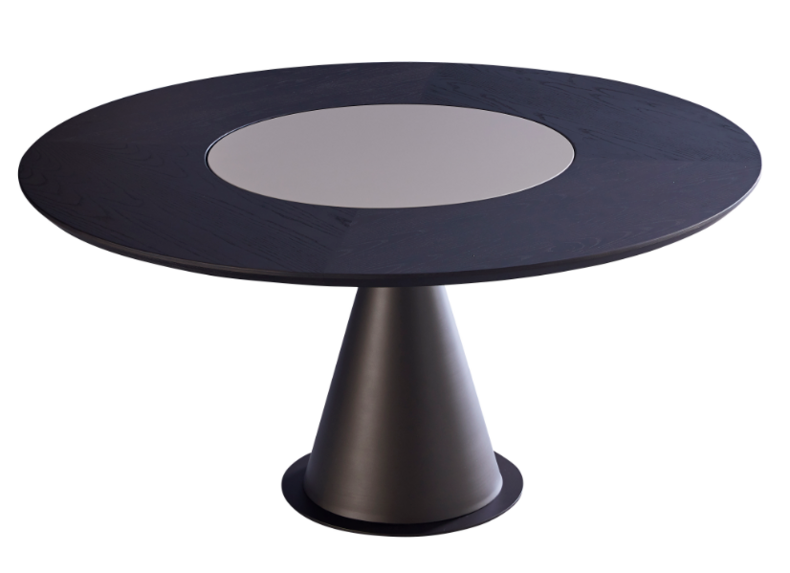 Factory wholesale modern wooden round stylish dining table for home  YT-04