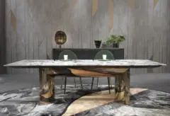 Marble dining table