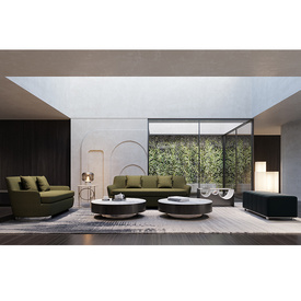 hight quality luxury design lit upholstered fabric sofa set