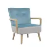 Beiouyangtai leisure Japanese single sofa chair bedroom simple lazy leisure chair fabric