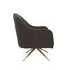 Light luxury single lazy Nordic sofa chair modern simple balcony study single chair fabric leisure chair