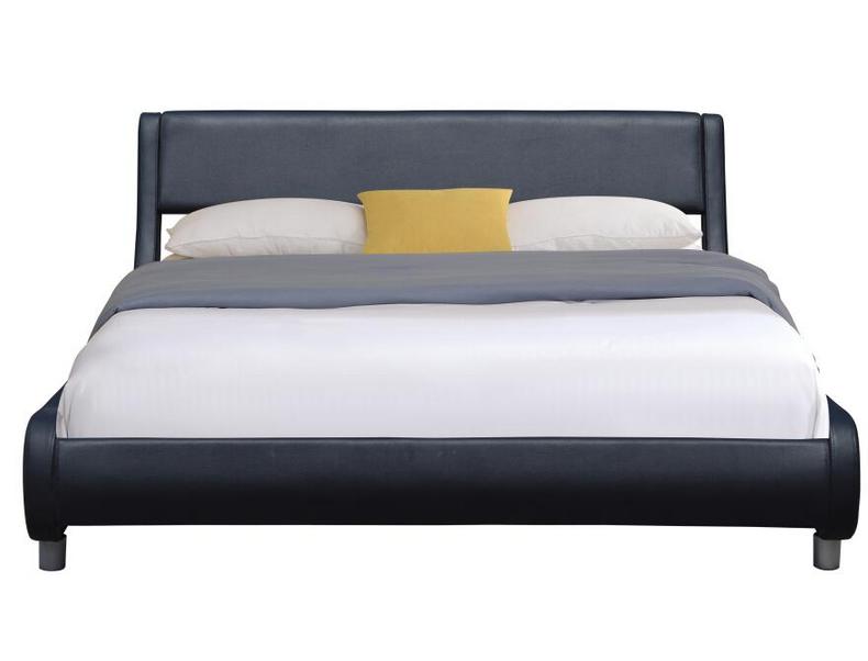 Best selling cruve shape upholstery bed frame