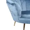 Light luxury fabric sofa Nordic bedroom living room lazy chair