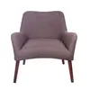 Single sofa chair Nordic simple modern reading chair lazy man balcony bedroom living room small sofa Mini single chair