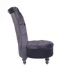 Nordic modern armless single hair chair small family Sales Office living room balcony light luxury American chair