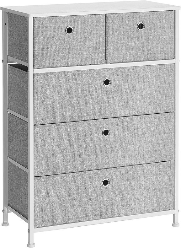 Living Room Iran Flame 5 Drawers Storage Cabinet