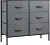 Living Room Iran Flame 6 Drawers Storage Cabinet