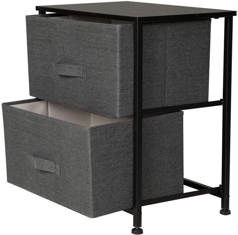 2 Drawers Storage Cabinet