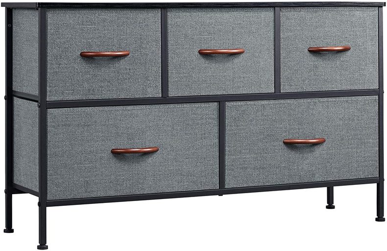 Living Room Iran Flame 5 Drawers Storage Cabinet