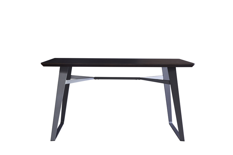 Modern Design Wood Top Metal Base Dining Table  YT-02