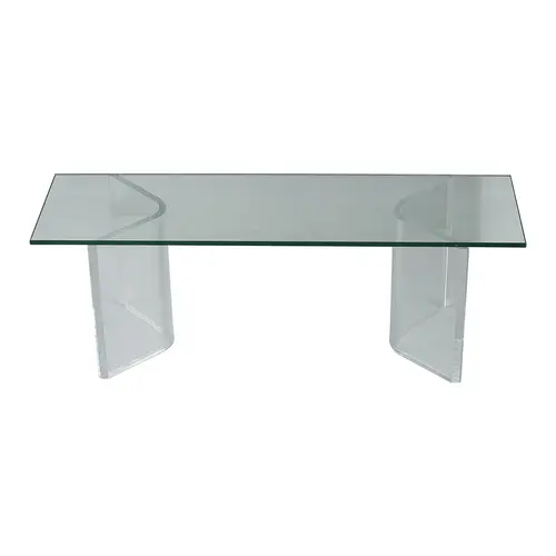 79866  Coffee Table,114.3 X 76.2 X 47,85% Acrylic,15% Glass