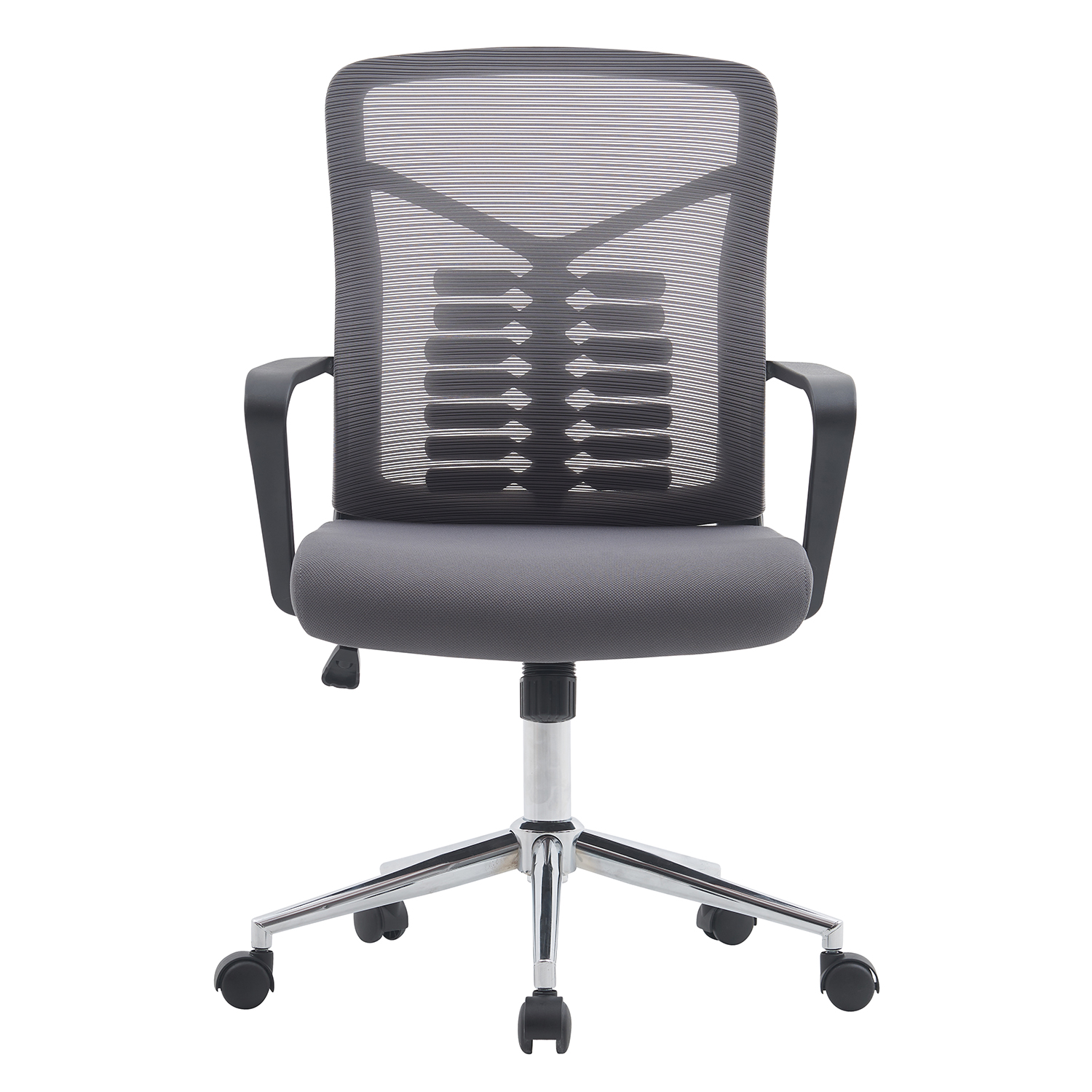 ergonomic  office mesh chair 6702A3B3 with chromed  base