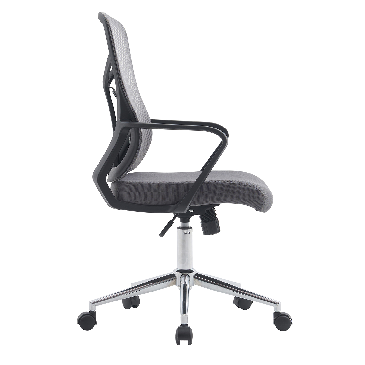 ergonomic  office mesh chair 6702A3B3 with chromed  base