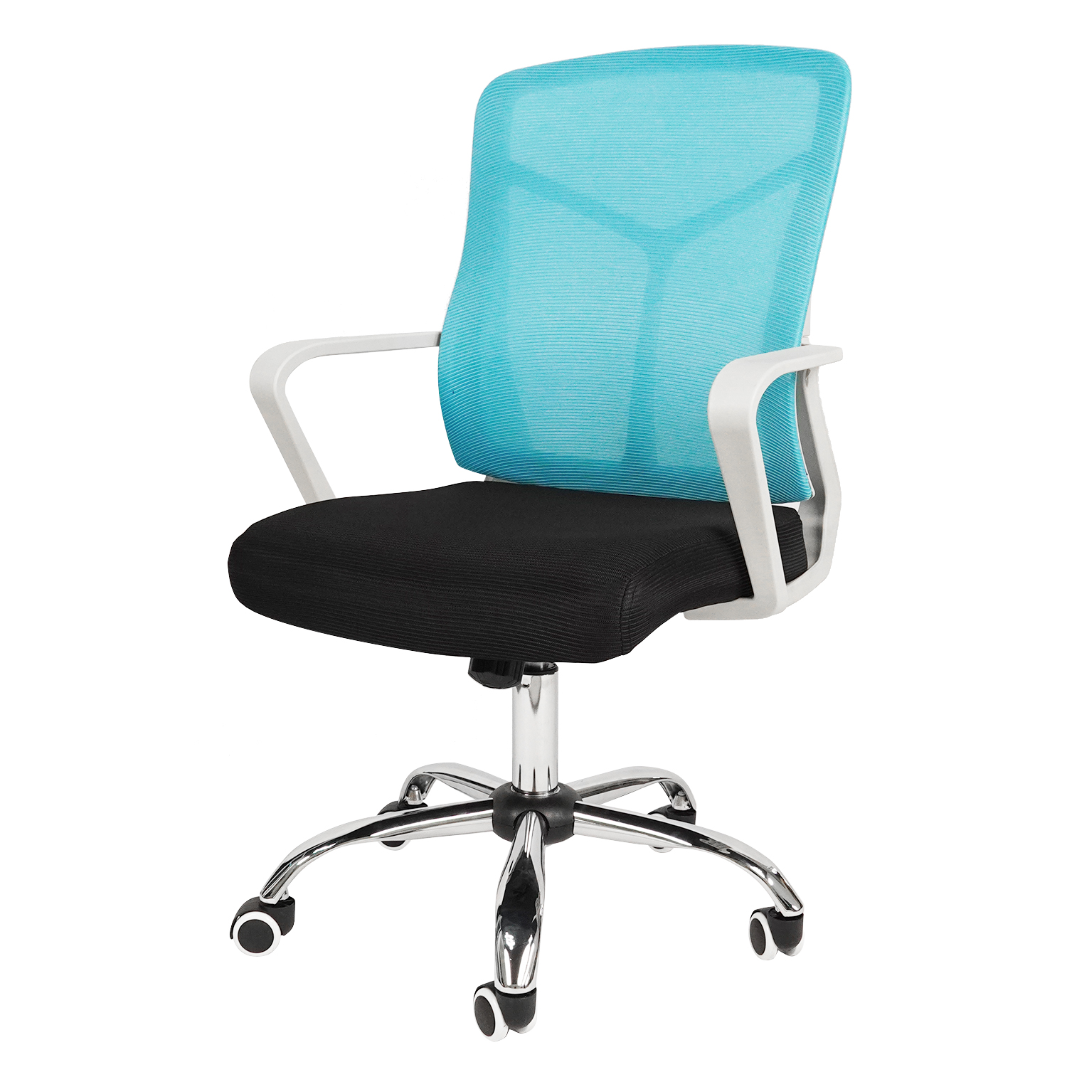 home and office furniture office mesh chair 6702A4B2 with chromed  base