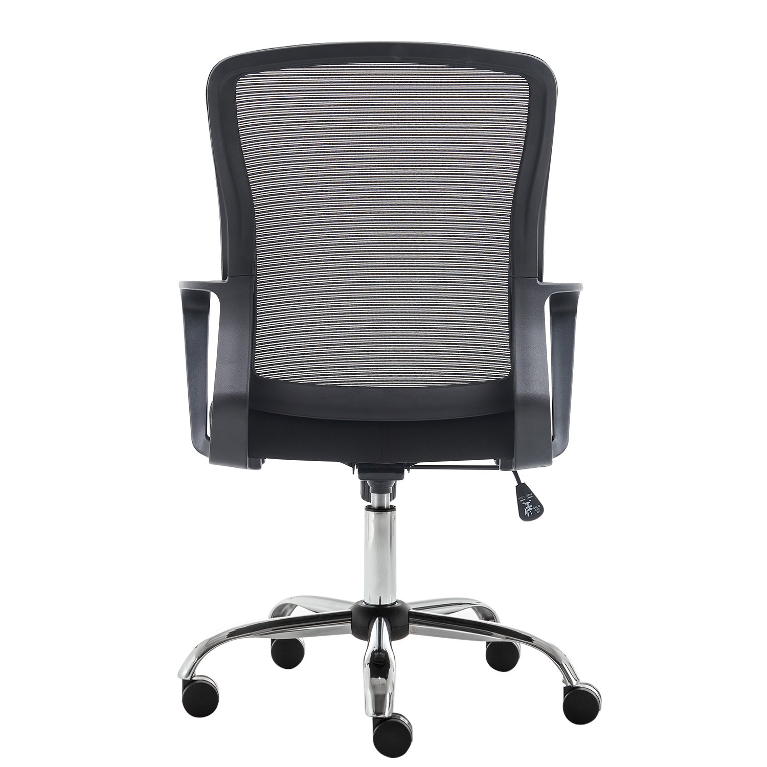 ANJI YIKE  office mesh chair 6702A1B2 with chromed  base