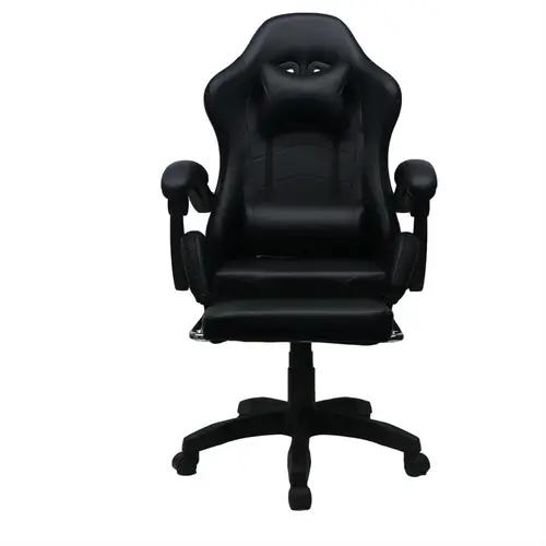 Leather Racing Chair LED Light Gaming Chair RGB