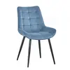 Free sample Nordic Design Velvet Fabric Simple and low price Dining Chair
