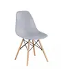 High Quality Gray Modern Mid Century Chair Dining Room Living Room Bedroom Dressing chair