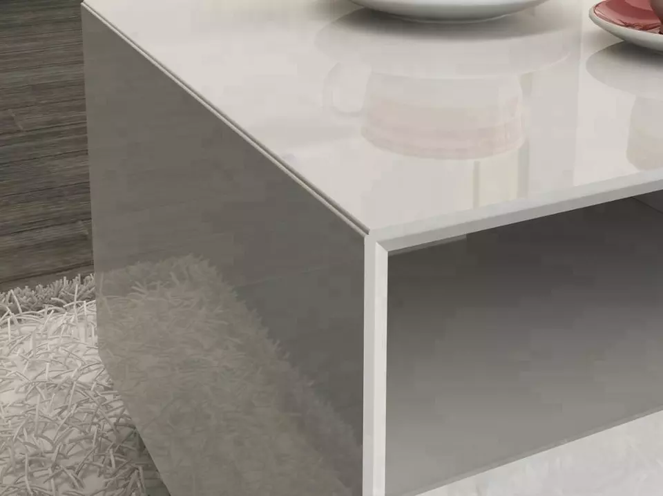 modern wood white paingting sideboard with door and drawer