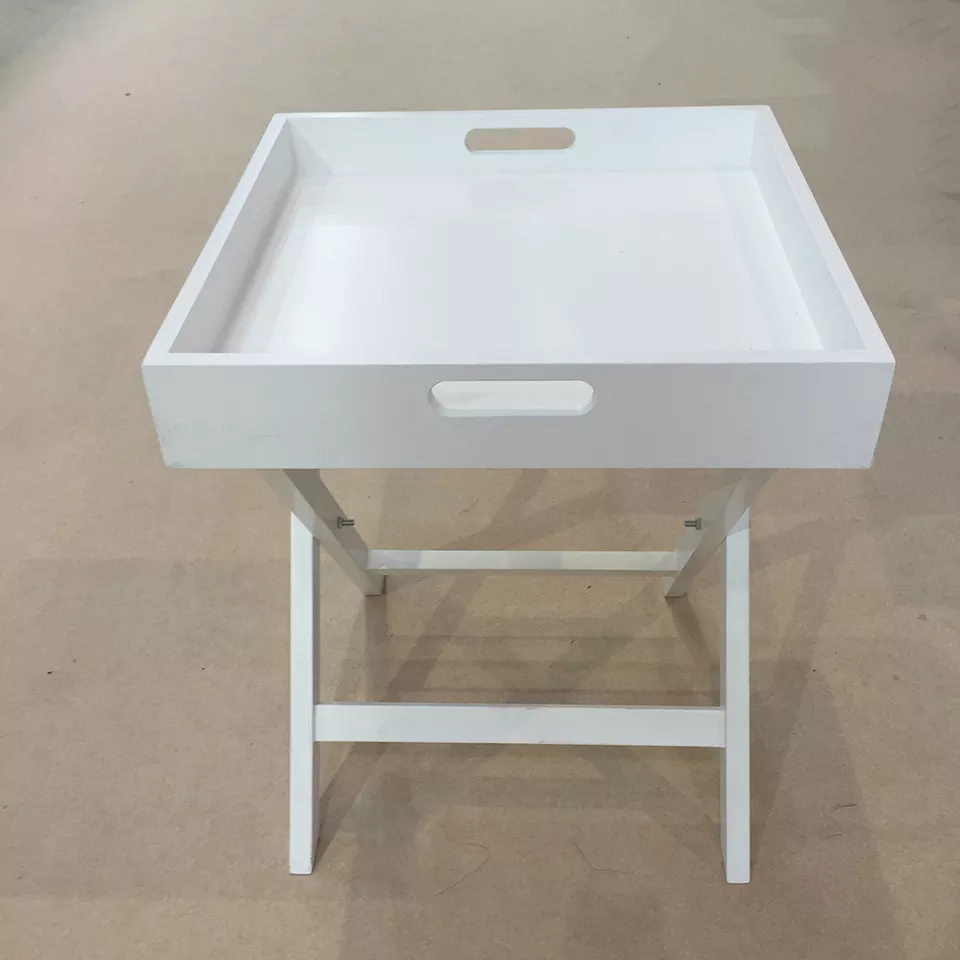 MDF X shape square black lacquer bedroom furniture side night table nightstand