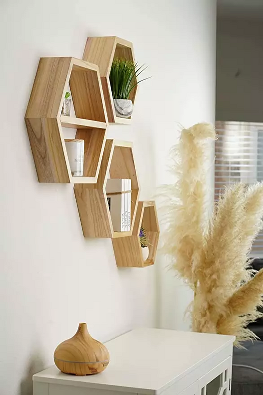 bedroom mounting decoration wall shelf