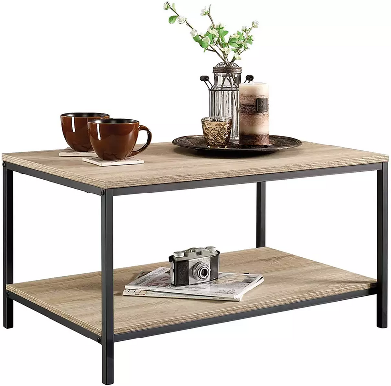 wooden square side table for living room modern