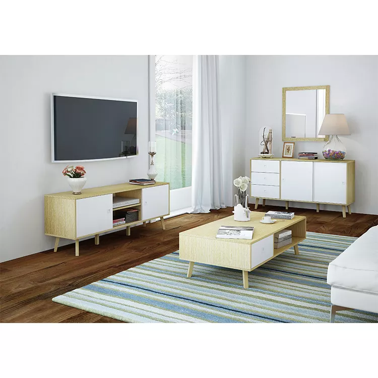 white modern 4 slide door living room furniture sideboard cabinet cupboard,living room sideboard cabinet with door